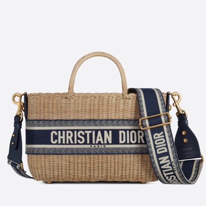 디올 위커 바스켓 백 DIOR WICKER BASKET BAG M7601CMVO