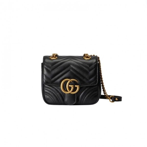 GUCCI-‎739682 1000 구찌 GG 마몽 마틀라세 미니 토트백 (2COLOR)