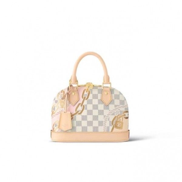 LOUIS VUITTON-N40472 루이비통 다미에 아주르 노티컬 프린트 알마 BB