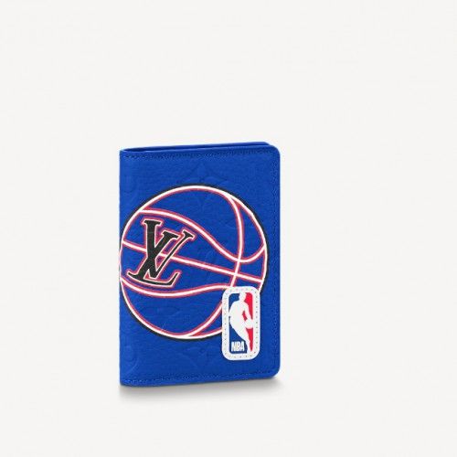 루이비통 x NBA 포켓 오거나이저 블루 M81663